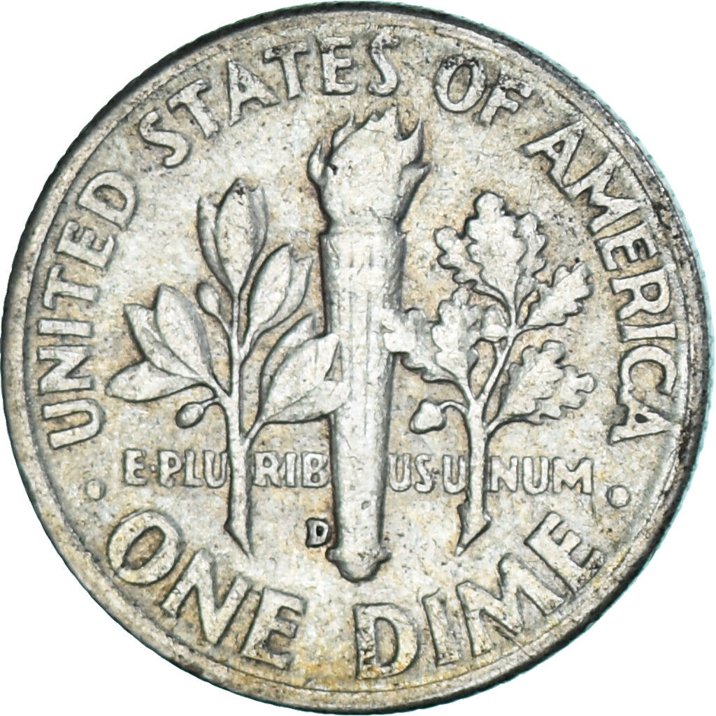 Moneta, Stati Uniti, Dime, 1956