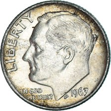Moneta, USA, Dime, 1963