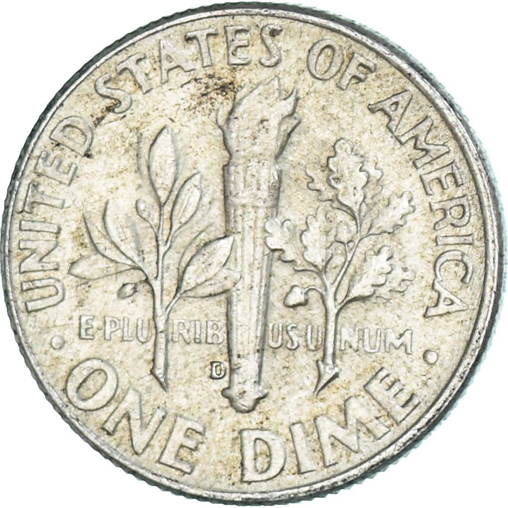Moneta, Stati Uniti, Dime, 1964