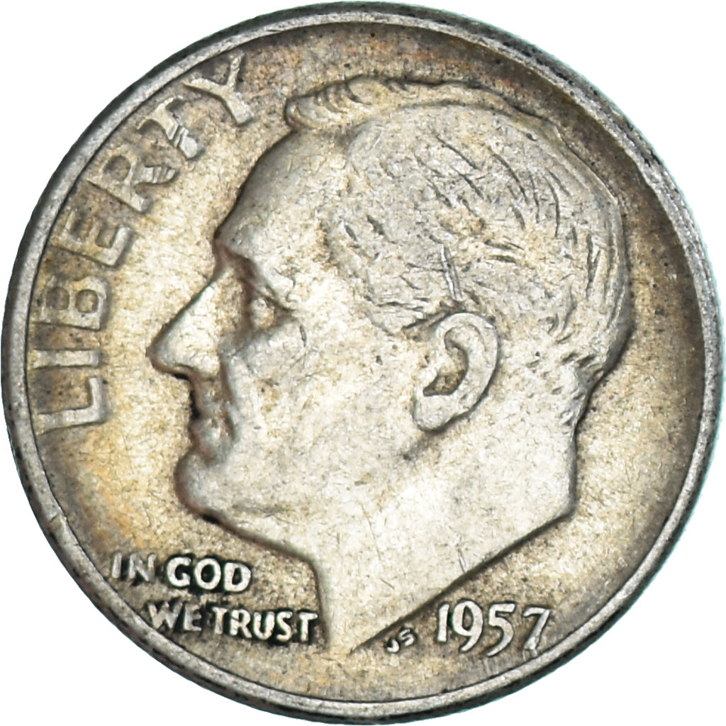 Munten, Verenigde Staten, Dime, 1957