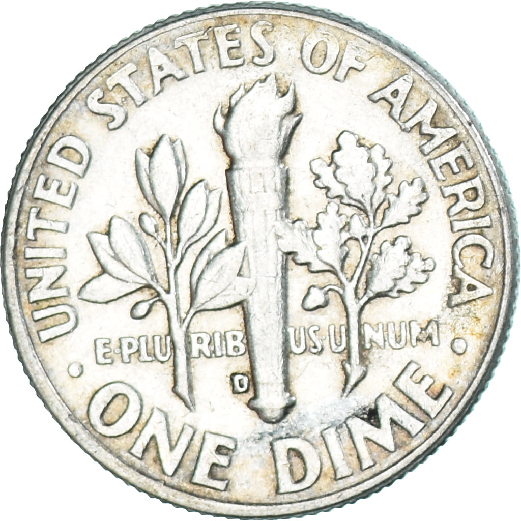 Coin, United States, Dime, 1964