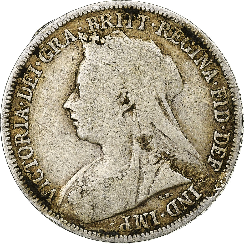 Great Britain, Victoria, Shilling, 1894, London, Silver, VF(20-25)
