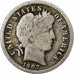 Stati Uniti, Dime, Barber, 1907, New Orleans, Argento, MB