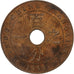Indochina Francesa, 1 Centime, 1938, Paris, Bronze, VF(20-25)