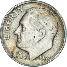 Monnaie, États-Unis, Dime, 1952