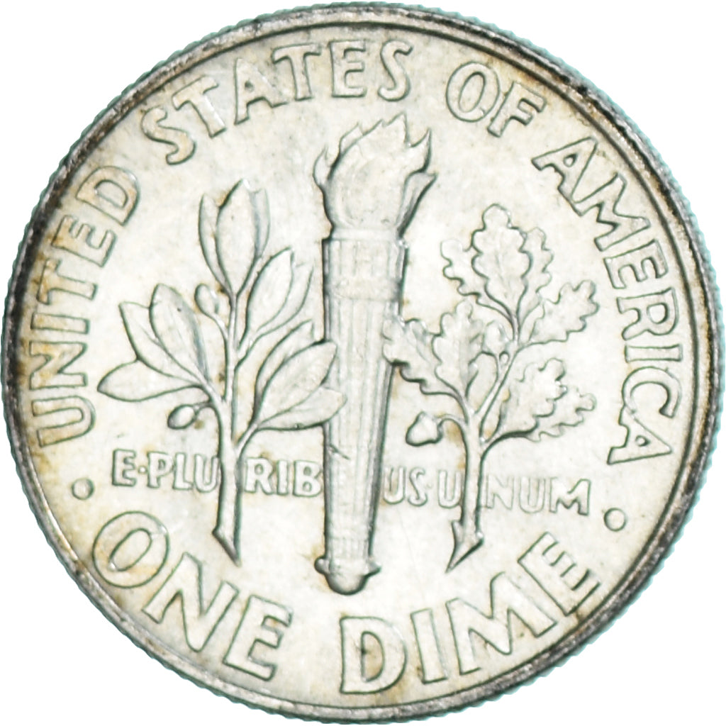 Moneda, Estados Unidos, Dime, 1964