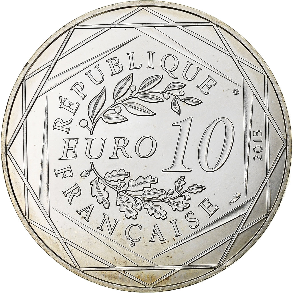 Francia, 10 Euro, Astérix Liberté (Astérix chez les bretons), 2015, MDP
