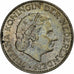 Paesi Bassi, Juliana, Gulden, 1957, Utrecht, Argento, BB
