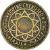 Moneda, Marruecos, 50 Francs, 1371