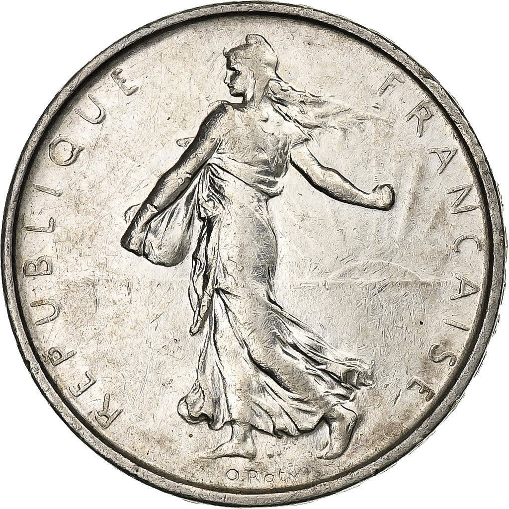 Francia, 5 Francs, Semeuse, 1964, Paris, Argento, SPL