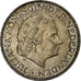 Netherlands, Juliana, Gulden, 1954, Utrecht, Silver, VF(30-35)