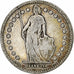 Schweiz, Franc, Helvetia, 1913, Bern, Silber, S