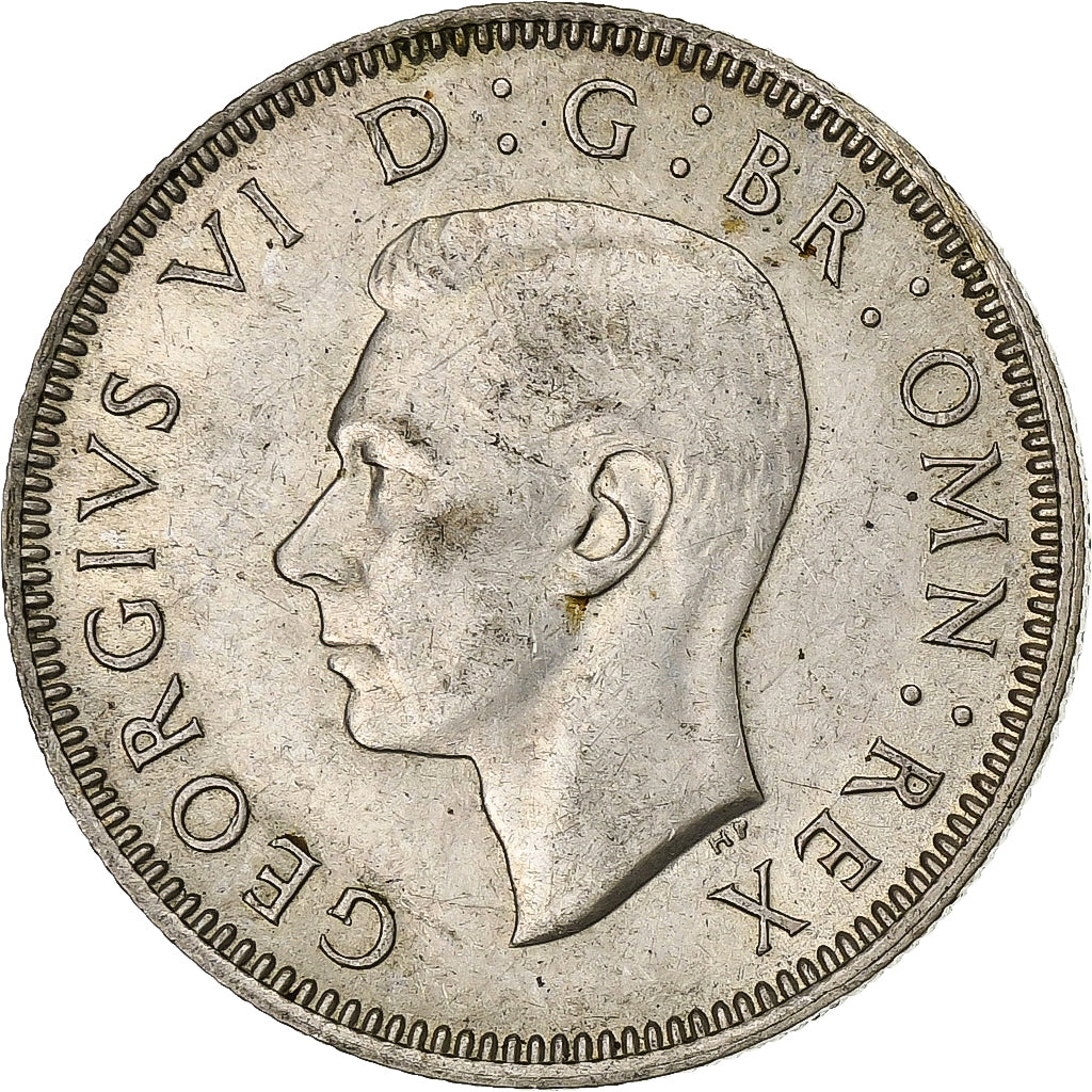 Grande-Bretagne, George VI, Shilling, 1943, Londres, Argent, TTB+