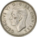 Gran Bretagna, George VI, Shilling, 1943, London, Argento, BB+