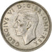 Grande-Bretagne, George VI, Shilling, 1943, Londres, Argent, TTB+