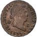 España, Ferdinand VII, 2 Maravedis, 1833, Segovia, Cobre, BC+