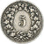 Moneda, Suiza, 5 Rappen, 1912