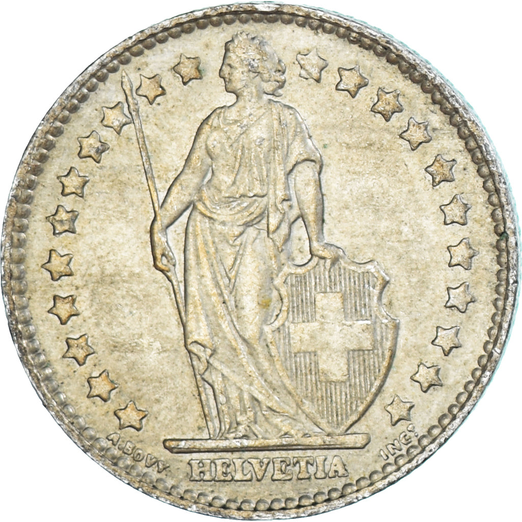 Coin, Switzerland, Franc, 1964