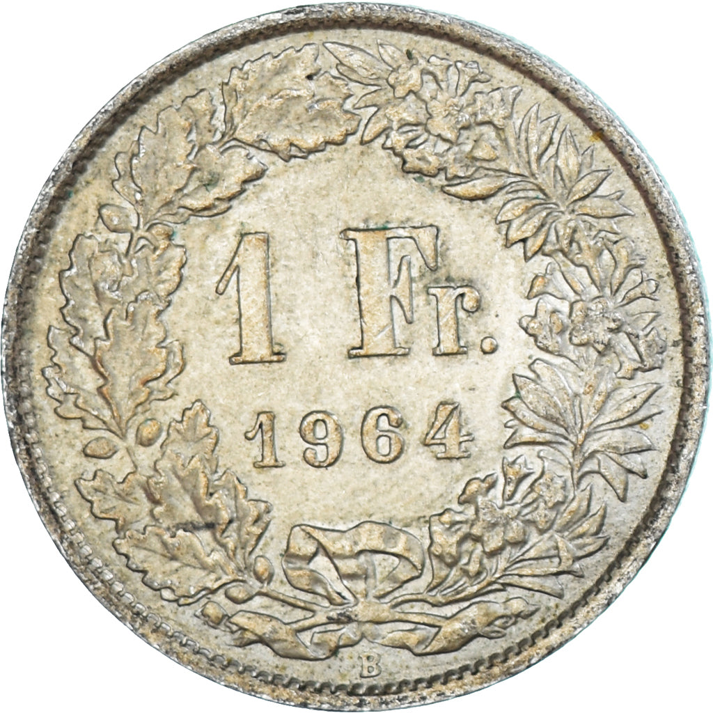 Coin, Switzerland, Franc, 1964