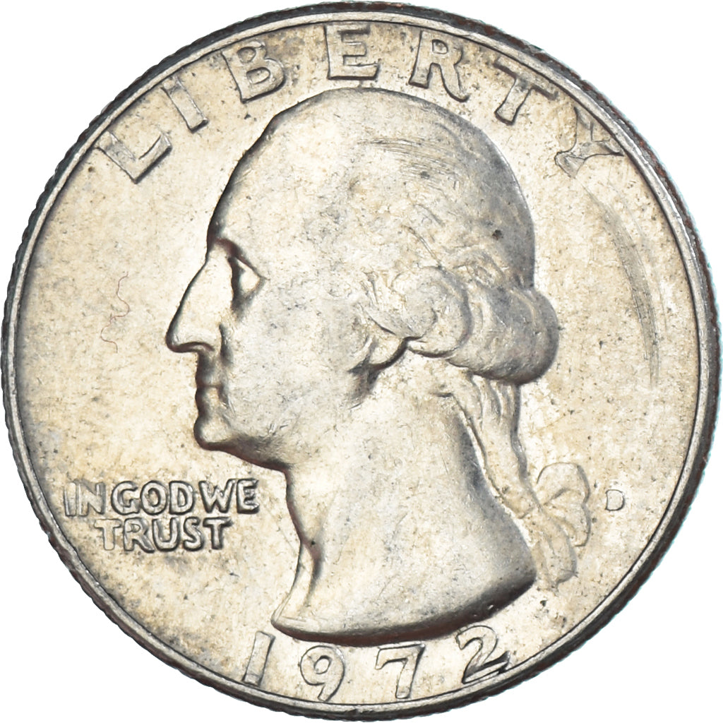 Moneta, Stati Uniti, Quarter, 1972