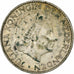Holandia, Juliana, Gulden, 1956, Utrecht, Srebro, VF(30-35)