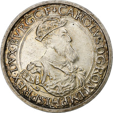 Bélgica, 5 Ecu, Charles Quint, 1987, Plata, EBC+