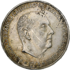 Spanien, Francisco Franco, 100 Pesetas, 1966, Madrid, Silber, SS+