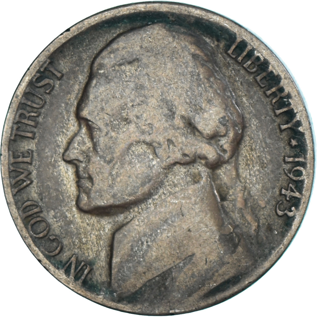 Moneta, USA, 5 Cents, 1943