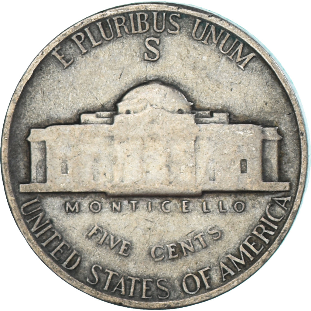 Moneta, USA, 5 Cents, 1943