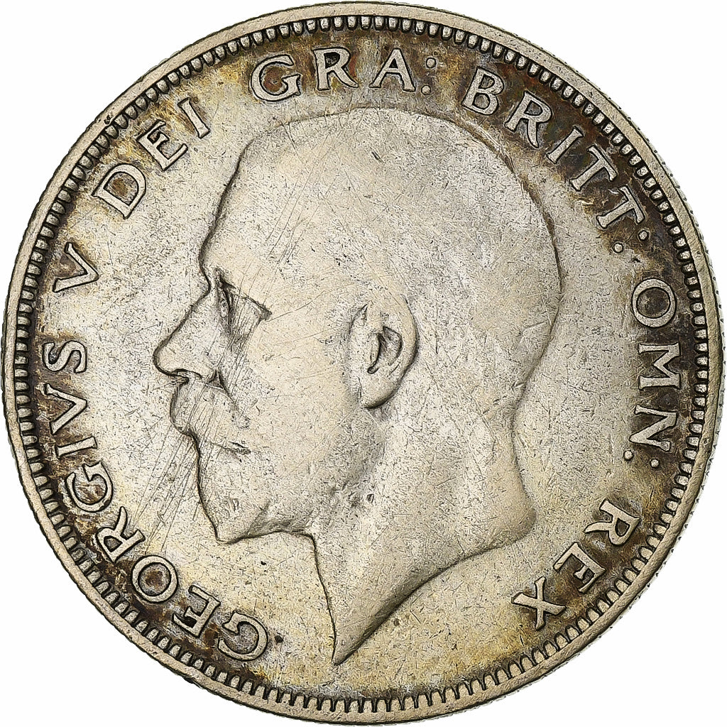 Great Britain, George V, Half crown, 1933, London, Silver, VF(30-35)