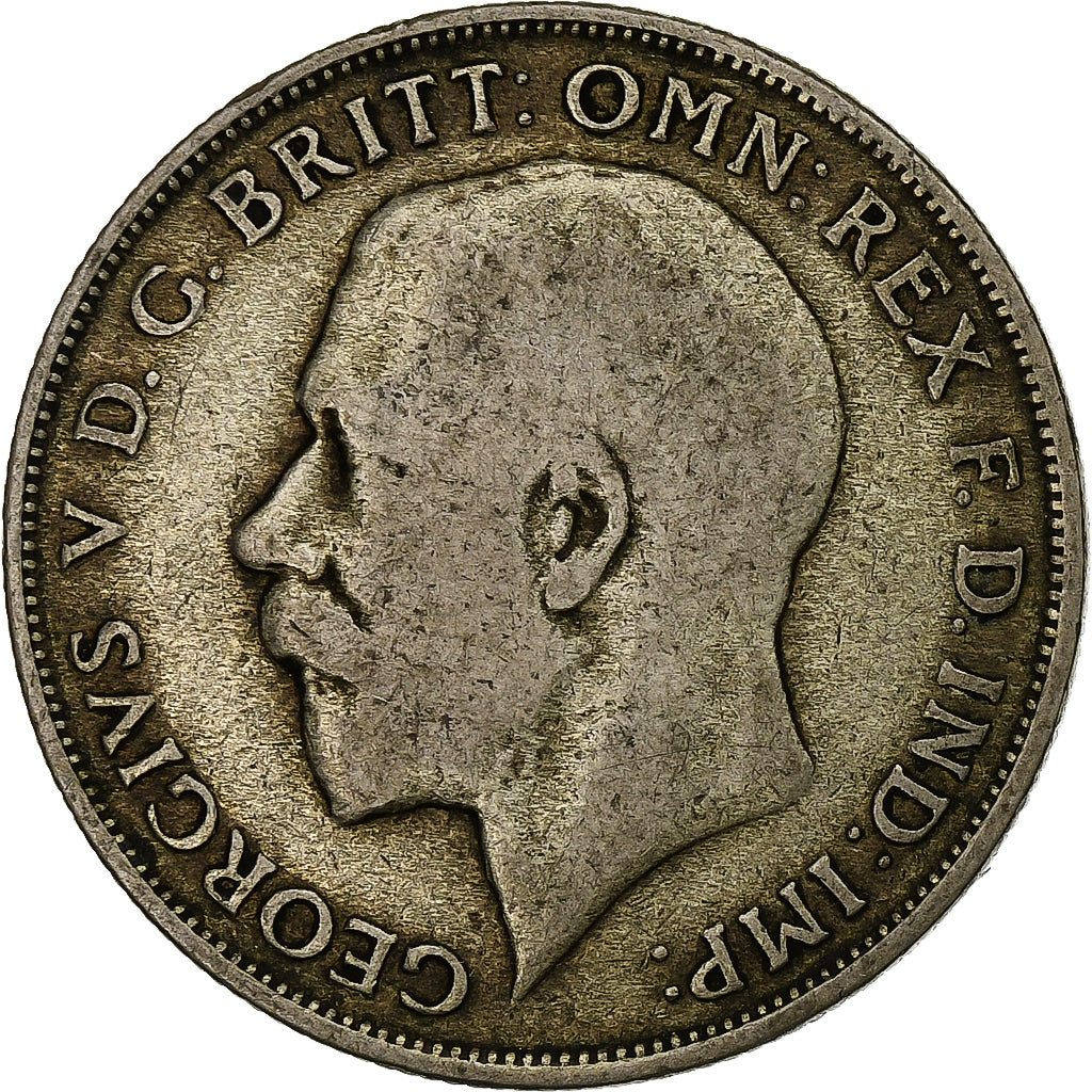 Gran Bretagna, George V, Florin, 1921, London, Argento, MB