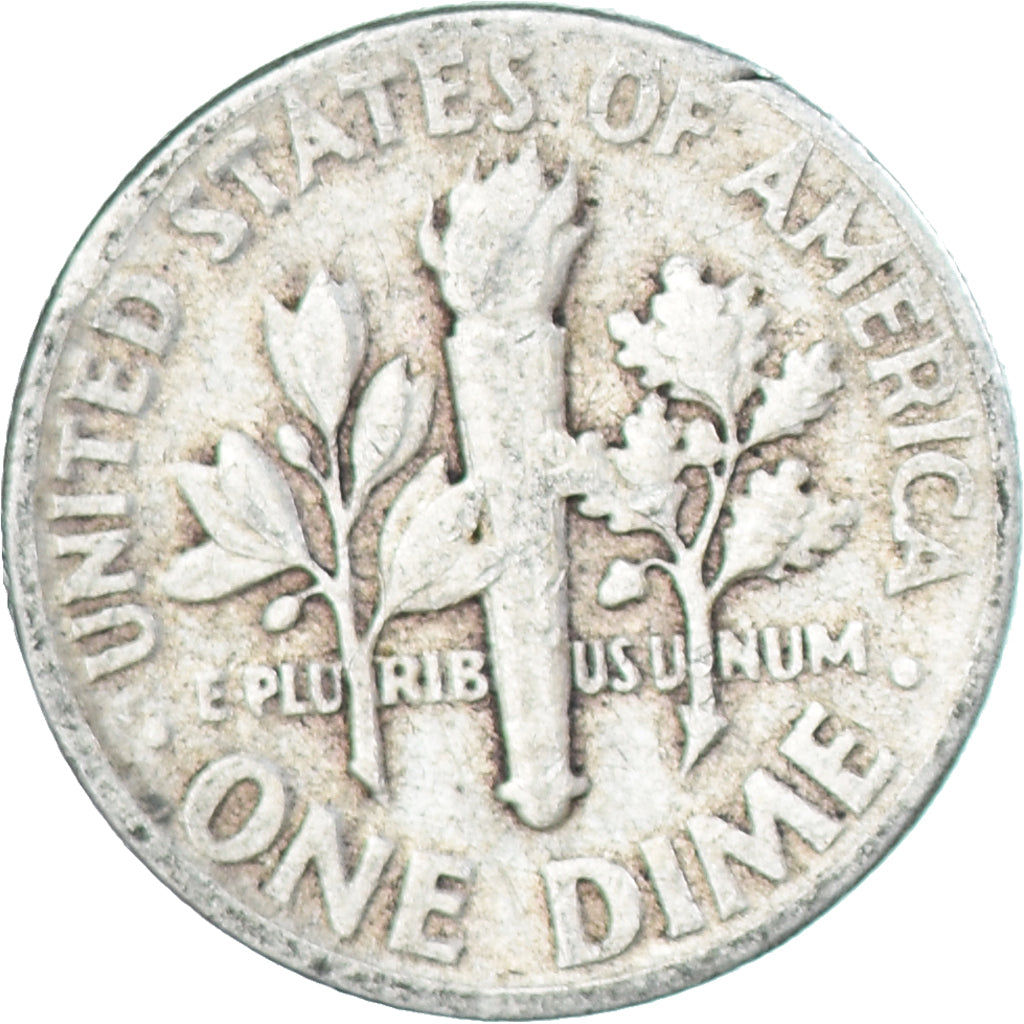 Coin, United States, Dime, 1952