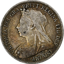 Gran Bretagna, Victoria, 6 Pence, 1896, London, Argento, MB