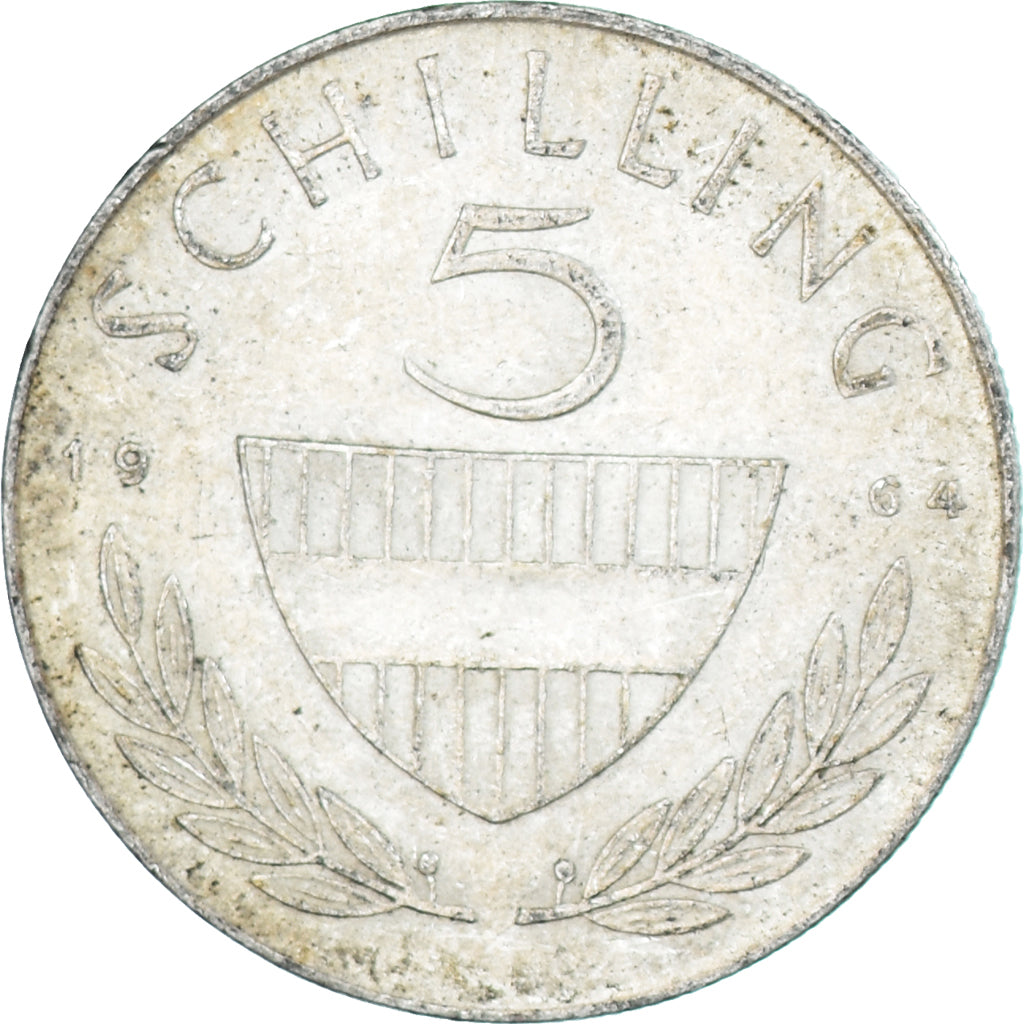 Munten, Oostenrijk, 5 Schilling, 1964