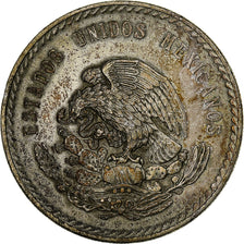 México, 5 Pesos, Cuauhtemoc, 1948, Mexico City, Plata, EBC