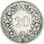Moneda, Suiza, 20 Rappen, 1896