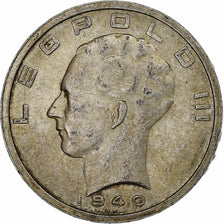 Belgien, Leopold III, 50 Francs, 1940, Brussels, Silber, S+