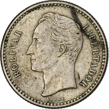 Venezuela, 1/2 Bolivar, 1929, Philadelphia, Zilver, ZF