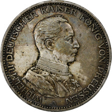 Kingdom of Prussia, Wilhelm II, 3 Mark, 1914, Berlin, Argento, BB+
