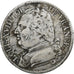 France, Louis XVIII, 5 Francs, 1814, Perpignan, Silver, VF(30-35)