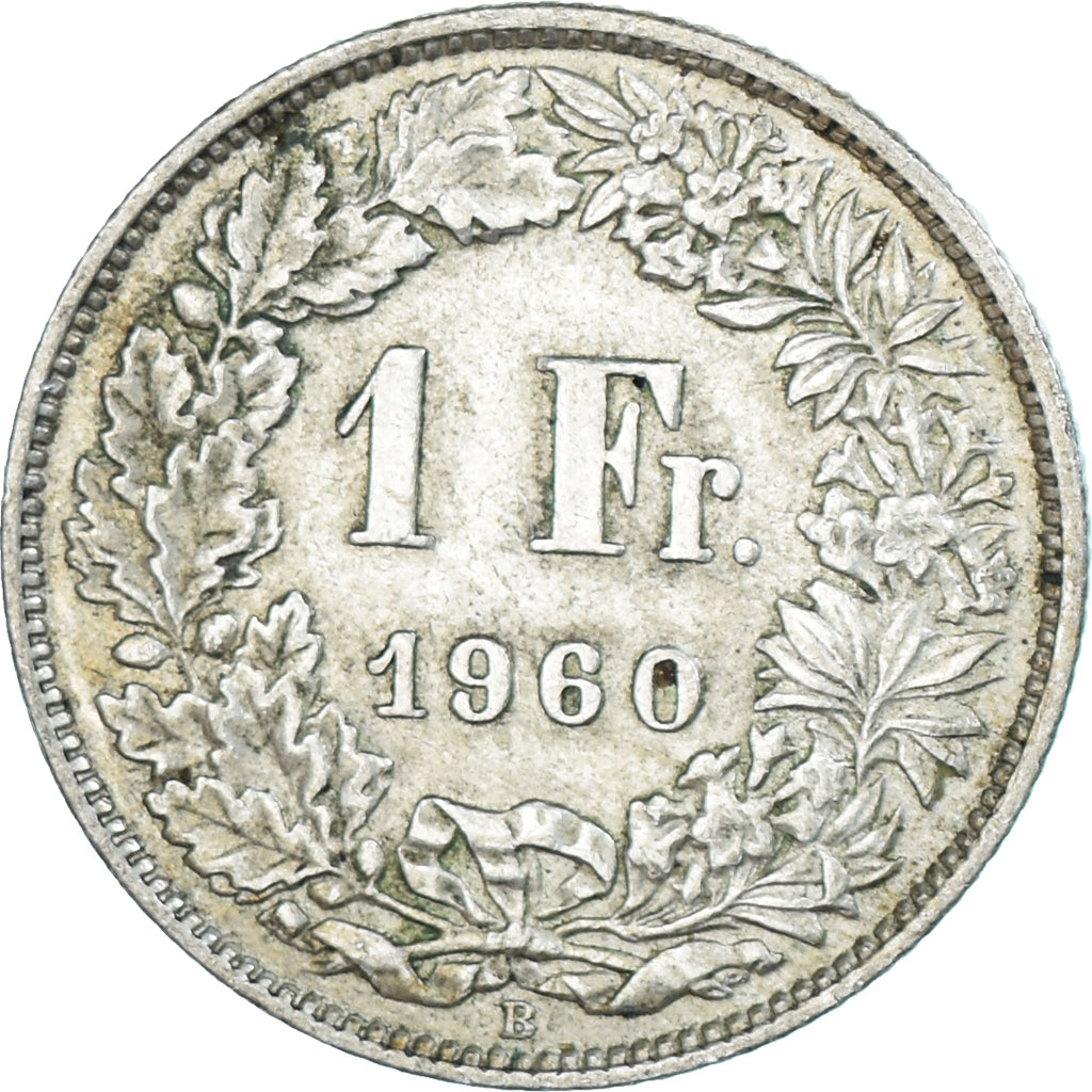 Moneta, Szwajcaria, Franc, 1960