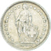 Moneda, Suiza, 1/2 Franc, 1962