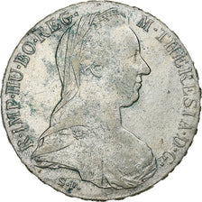 Austria, Maria Theresa, Thaler, 1780, Vienna, Restrike, Argento, MB+