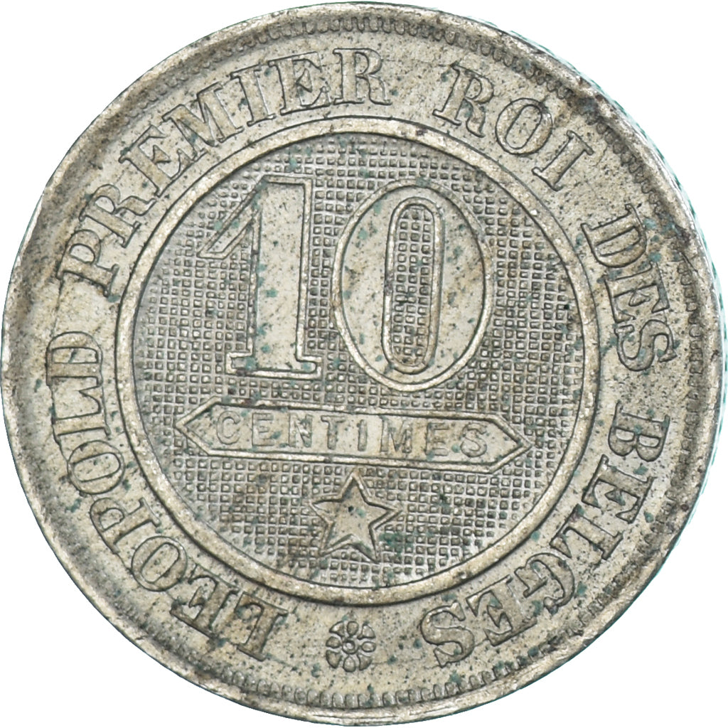 Münze, Belgien, 10 Centimes, 1863