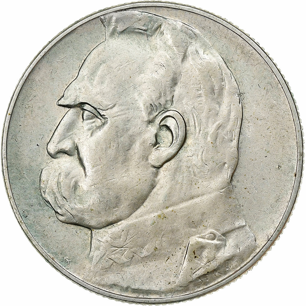 Polonia, 5 Zlotych, 1936, Warsaw, Plata, MBC