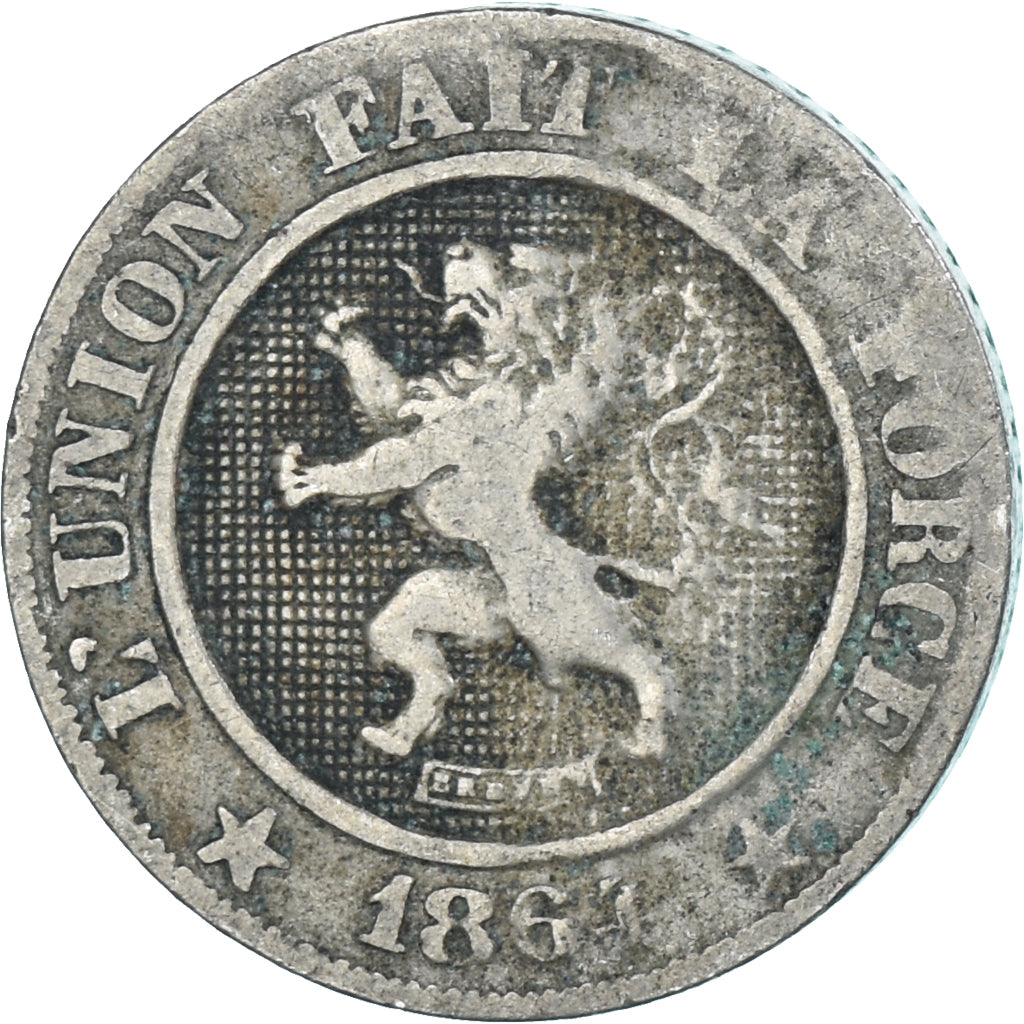 Münze, Belgien, 10 Centimes, 1864