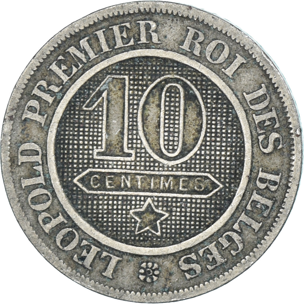 Münze, Belgien, 10 Centimes, 1864