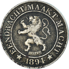 Münze, Belgien, 10 Centimes, 1894