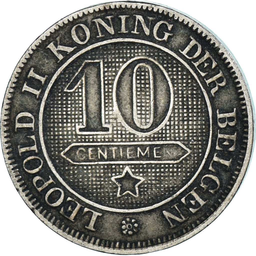 Münze, Belgien, 10 Centimes, 1894