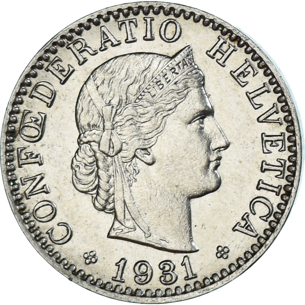 Moneta, Svizzera, 20 Rappen, 1931